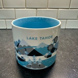 Lake Tahoe Mug with Blue Interior